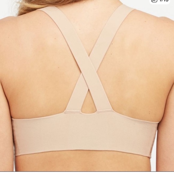 Spanx Racer Back Bra Lightly Lined Beige
30012R Bra-llelujah Bra Size 38C - Picture 2 of 8